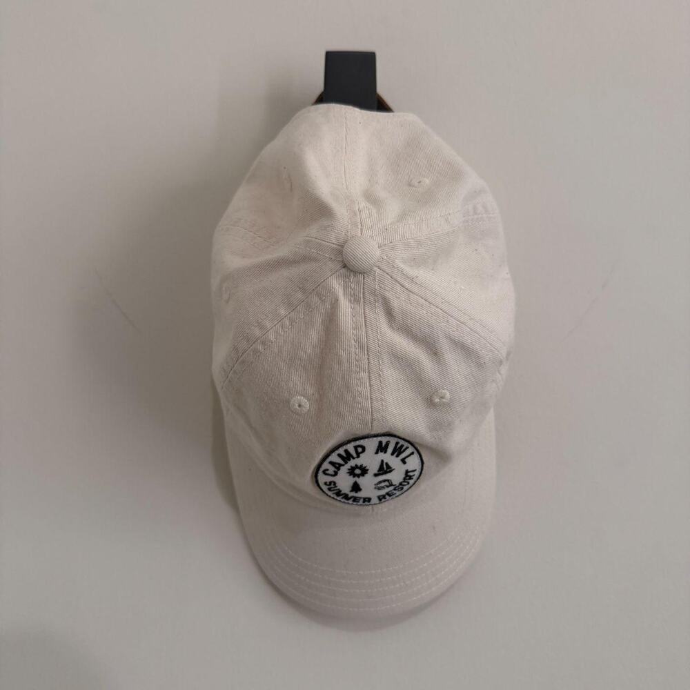 unisex cream-beige MADEWELL 'camp MWL' hat [OS]